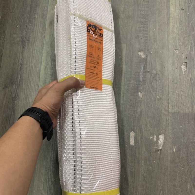 Dây cẩu trắng 6:1 - 1.25cm - 5 Tấn Dây cẩu trắng 6:1 - 1.25cm - 5 Tấn